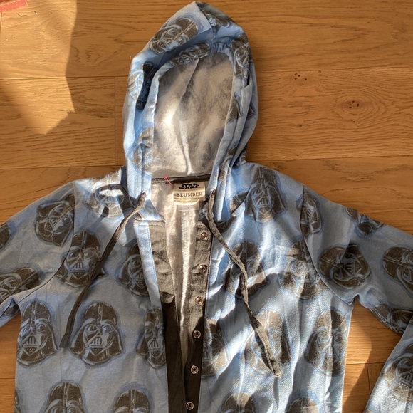 Onesie Star Wars Darth Vader Sparkle Union Suit - Picture 5 of 14